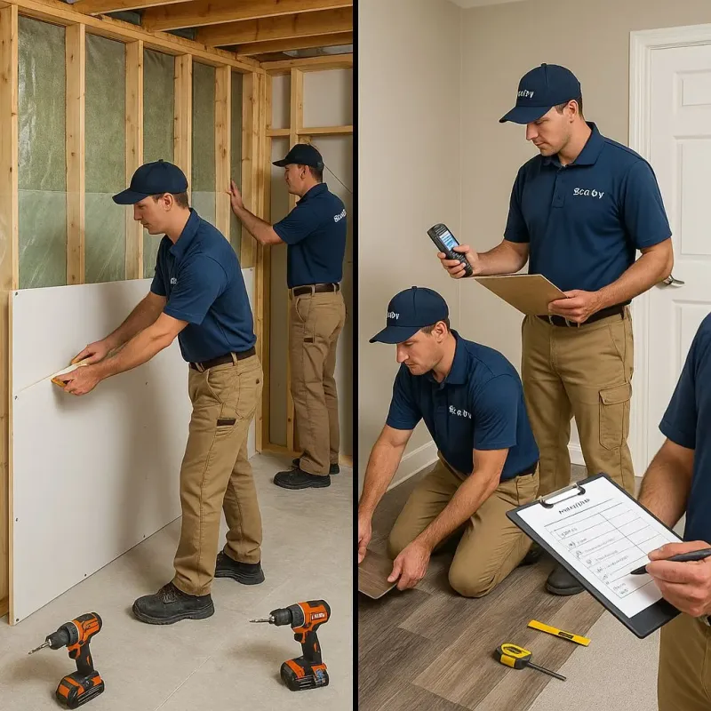 Repairs and Reconstruction process in Josephine, TX