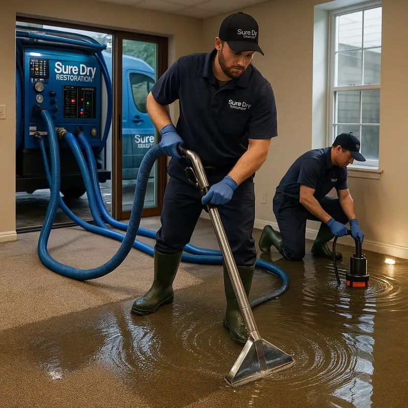 Water Extraction and Removal process in Josephine, TX